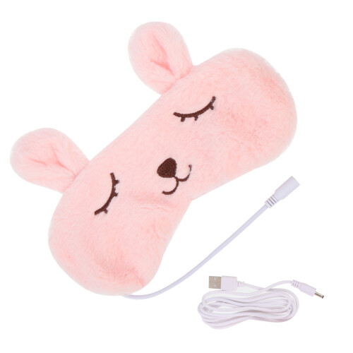 5Pièces Masque USB Rose Relaxation Circulation Yeux