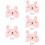 5Pièces Masque USB Rose Relaxation Circulation Yeux 10