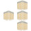 160Pièces Crayons Bois Courts Beige Pour Et 8
