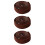 3Pièces Bande Élastique Piano Accessoires Pour Fixer Partitions Marron 8