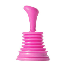 3Pièces Outil Nettoyage Évier Cuisine Rose Plongeur Durable ABS