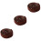 3Pièces Bande Élastique Piano Accessoires Pour Fixer Partitions Marron 5
