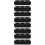 8Pièces Support Boissons À En Mousse Perle Noir 10