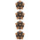 4Pièces Broche Boutonnière Bois Chic Et 10