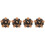 4Pièces Broche Boutonnière Bois Chic Et 6