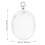 4Ensembles Sac Suspendu Transparent Robuste Pour Et Accessoires 7