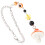 5St Lichtgewicht Resin Evil Eye Hangers Auto Decor 1