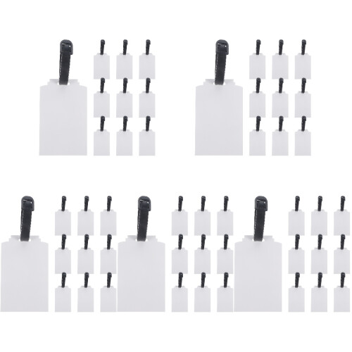 5Ensembles Tags DIY Mdf Transparent Compatible 2