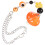 5St Lichtgewicht Resin Evil Eye Hangers Auto Decor 3