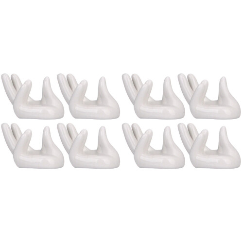 8Pièces Base Ocarina Céramique Main Pratique Portable 1