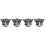 12Pcs Wear-Resistant Hard Hat Chin Strap Adjustable Liner Black 4