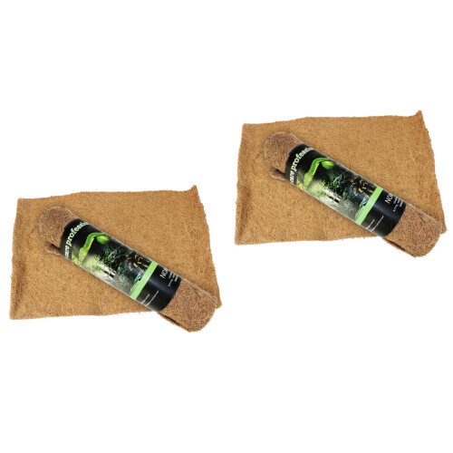 2Pcs Coconut Fiber Reptile Mat Strong Permeability Assorted Color 2