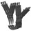 12Pcs Wear-Resistant Hard Hat Chin Strap Adjustable Liner Black 2