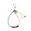 3Pcs White Mobile Phone Chains Lightweight Safe Phone Straps 1