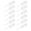 90Pcs Clear Round Cake Molds Push-Up Containers Cake Tools 1