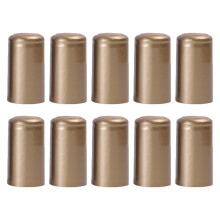 300Pcs PVC Heat Shrink Caps Golden Seal for
