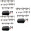246Pièces Kit Auto D'extracteurs De Broches Multi-Tailles Robuste Noir 8