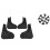 Mudflaps for  Trax 2023+ Mudguard  Mud Flap Guard  Mudguards Car Accessories 1