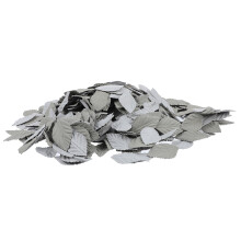 1500St Grijze Naaiapplique Leaf Patches Voor Kleding DIY