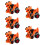 5St Transformeerbare Auto Dinosaur Speelgoed Voor Kids 11