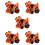 5St Transformeerbare Auto Dinosaur Speelgoed Voor Kids 8