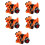5St Transformeerbare Auto Dinosaur Speelgoed Voor Kids 7