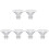 6St Transparante Siliconen Flange Inserts Draagbare Borstkolven 4