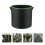 6Pièces Poches De Plantation Noir Pour Usage Extérieur 8