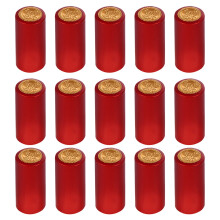 2St Wijnfles Heat Shrink Cap Rood Stevige Seal Film
