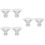 6St Transparante Siliconen Flange Inserts Draagbare Borstkolven 9