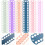 12Pièces Support Fil Couture Multi-Trous Plastique Robuste Coloré 6