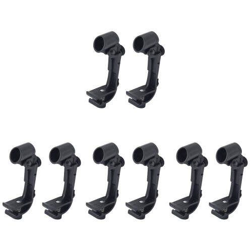 8St Compacte ABS Verstelbaar Voor Microfoon Druminstrumenten 1