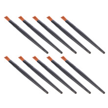 400St Zwart Lip Applicator Wands Kunststof Voor Vrouwen Make-Up