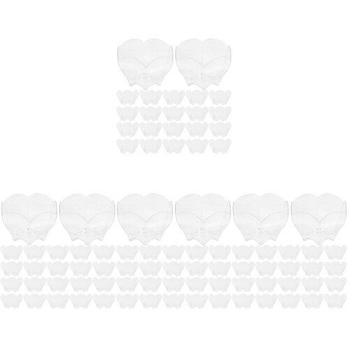 96St Plastic Kleine Dessertcups Transparant Voor Pudding Ijs Mousse 1