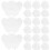 96St Plastic Kleine Dessertcups Transparant Voor Pudding Ijs Mousse 1