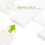 12Sets Plastic Border Afsluiting Stevig Tuinpad & Bloemenbed 7