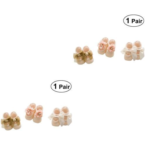 2Paren Beige Non-Slip Kinder Ademend Geschikt Baby's 2