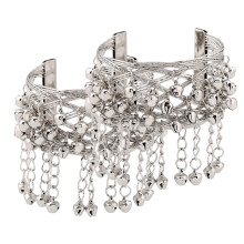 8St Ademend Metalen Bell Armband Buikdans En Cosplay
