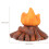 4St Mini Kampvuur Model Resin Decoratie Speelgoed Multi-Kleur 10