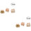 2Paren Beige Non-Slip Kinder Ademend Geschikt Baby's 6