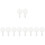 10St Draagbare Handheld Whiteboard Voor School & Kinderen Wit 5