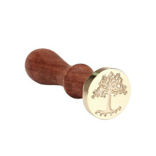 2St Sealing Stamp Wax Wicks Multi Kleur Duurzaam Hout En