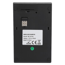Tragbarer Ziffernblock 2,4G USB 22 Taten kabellos