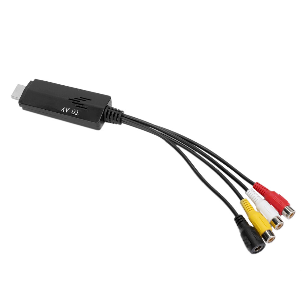 Hdmi Zu Av Hd Video Converter Adapter Stecker Auf 7465065611166