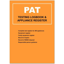 PAT Portable Appliance Testing Logbook by DocsStore Paperback Book