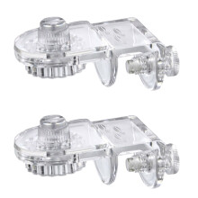 2 Pack Fish for Tank Net Clip Acrylic Screen Net Clamp Aquarium