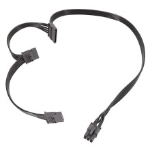 PCIe 6Pin Male to 3  Power Supply Cable for Seasonic Focus Series X-Series M12II Series PRIME GX TX Series KM3