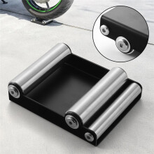 Universal Motorcycle Tire Cleaning Stand Tire Wash Bracket Portable Chain Clean Roller Ramp Lift Stand
