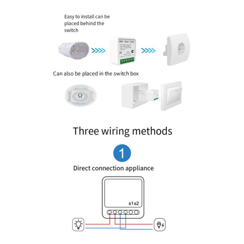 Tuya 16A  Wifi  DIY 1-Way Remote Control Timer Relay Automation for  Life Work 2