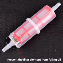 10 Stück Motorrad-Auto-Ölfilter Inline-Benzinfilter Nylon-Netzfilter Motorrad-Roller-Benzinfilter-Werkzeug